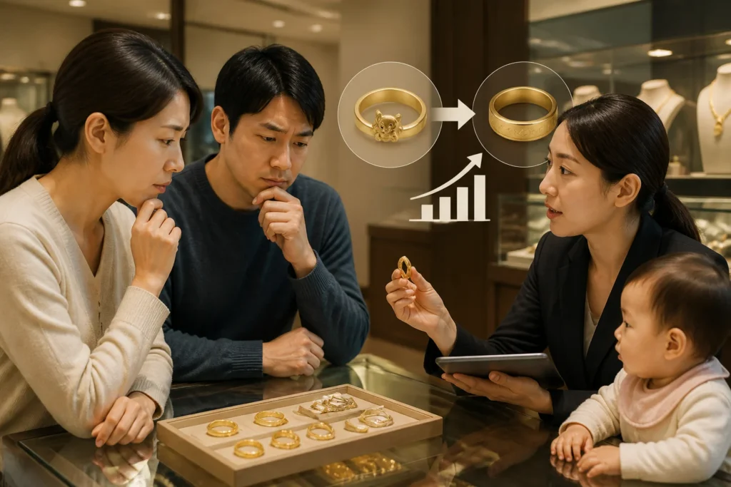 '20만 원짜리 돌반지'를 받았는데 금값이 올랐다면 — 실무적 판단과 지금 당장 할 일 관련 이미지