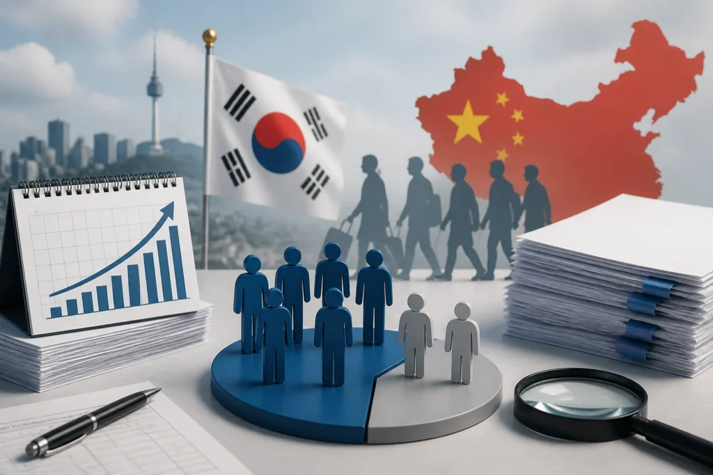 외국인 '추납' 급증과 중국동포 비중 — 2026년 상반기 무엇이 확인됐나 관련 이미지