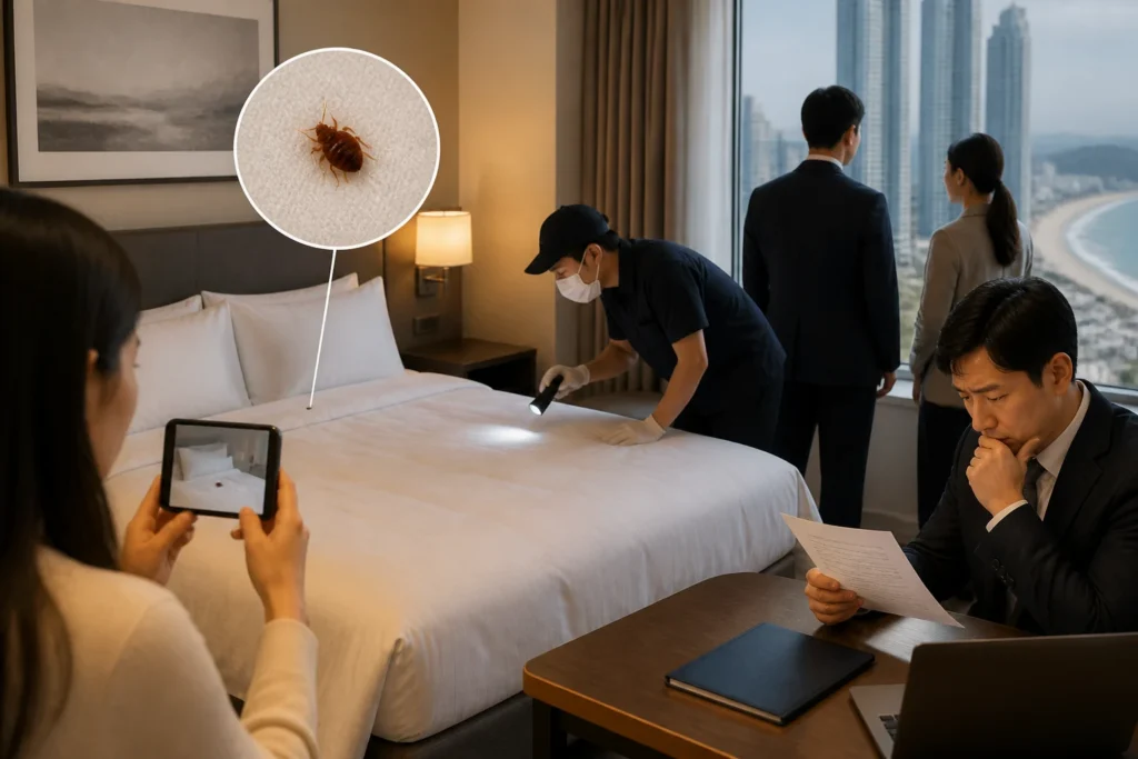 해운대 한 호텔 '빈대 제보' 보도 — 지금 확인되는 사실과 소비자 행동 요령 관련 이미지