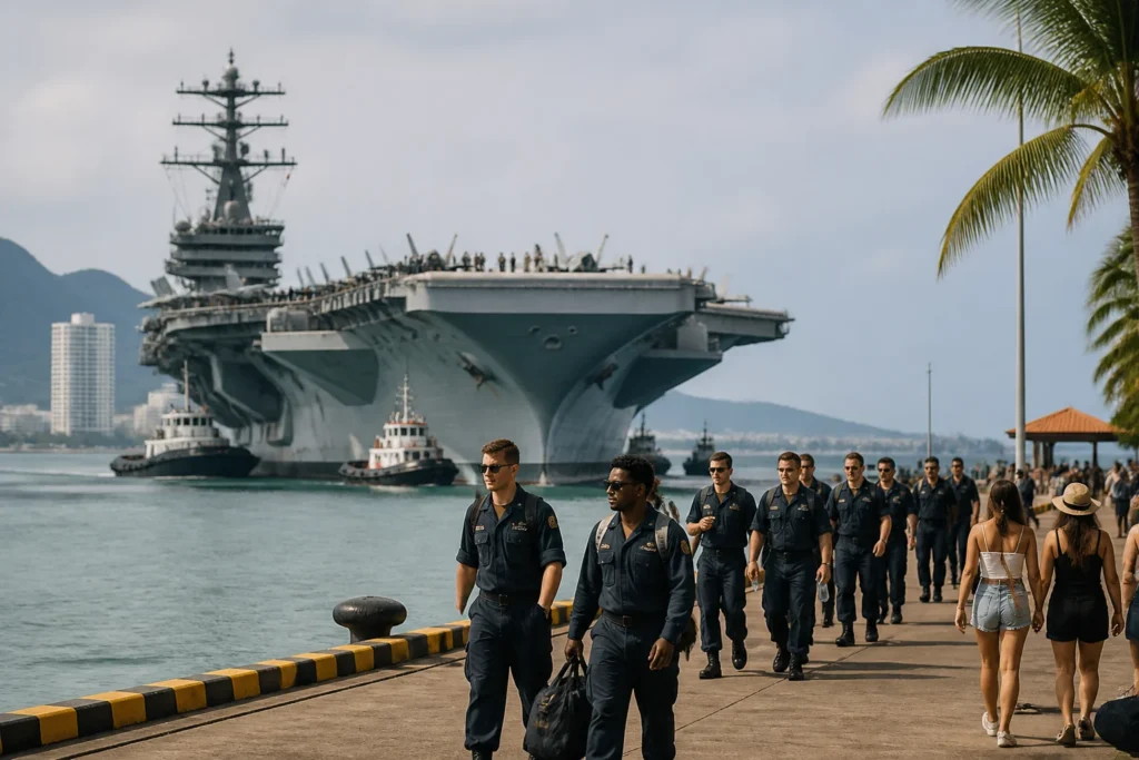 미 항공모함 USS Abraham Lincoln의 태국 입항과 파타야 상륙: 사실관계·지역 영향과 다음 확인점 관련 이미지