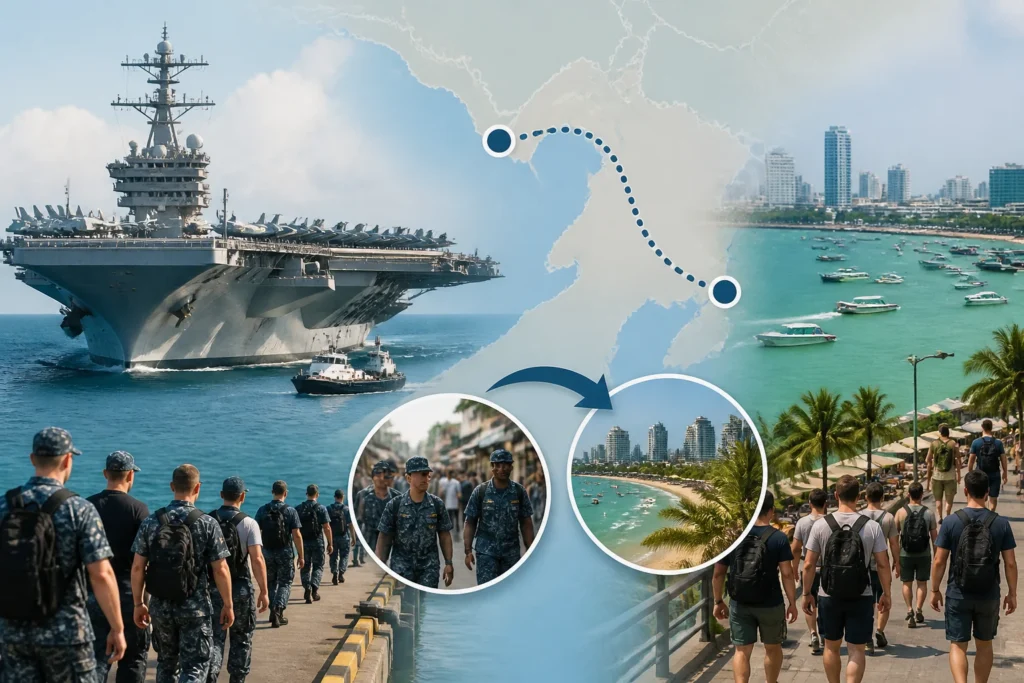 미 항공모함 USS Abraham Lincoln의 태국 입항과 파타야 상륙: 사실관계·지역 영향과 다음 확인점 관련 이미지