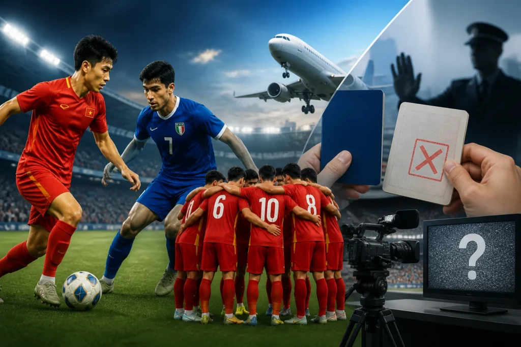 U23 베트남 vs U23 쿠웨이트 — 경기 자체뿐 아니라 입국 문제·중계 불확실성도 함께 보자 관련 이미지