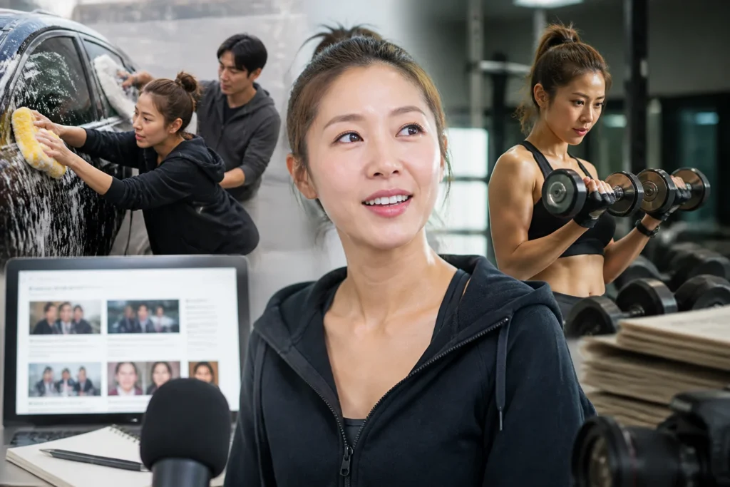 신지, '세차' 유튜브 영상서 밝힌 운동 근황 — 42kg 논란 이후 체력 관리 중 관련 이미지