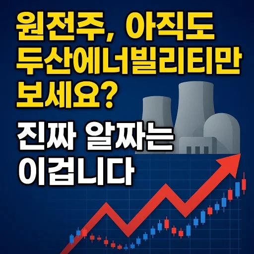 증권가가 두산에너빌리티를 주목하는 이유 — 실적·수주·밸류에이션 가정을 한 장으로 정리 관련 이미지