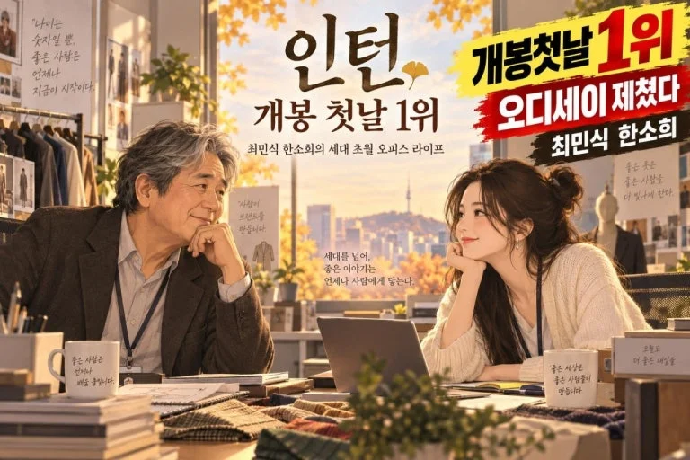 최민식·한소희 '인턴', 개봉 첫날 1위…개봉일 관객 약 61,000명으로 '오디세이' 제쳐 관련 이미지