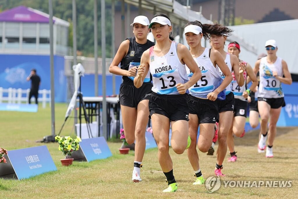 성승민, 아시안게임 여자 근대5종 개인전 금메달 획득—개인과 단체 성과가 주는 의미 관련 이미지