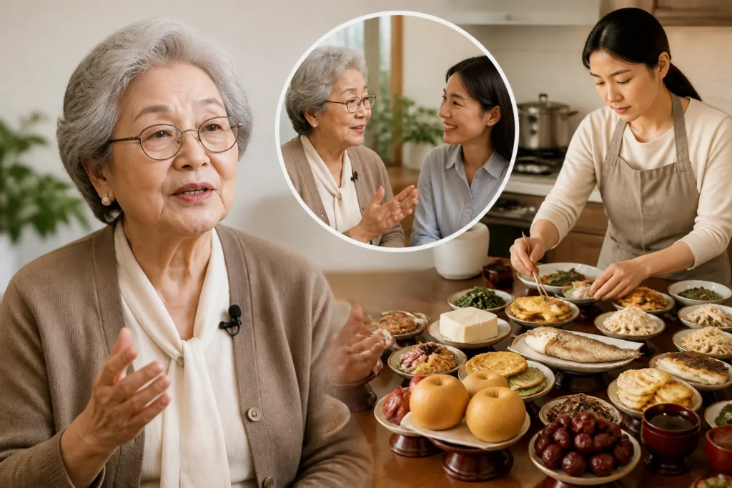 김영옥, 며느리 제사 음식 준비 만류 — 원영상은 2026-10-07 유튜브 게시물 관련 이미지