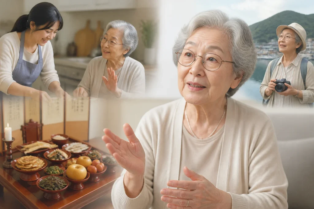 김영옥, 며느리 제사 음식 준비 만류 — 원영상은 2026-10-07 유튜브 게시물 관련 이미지