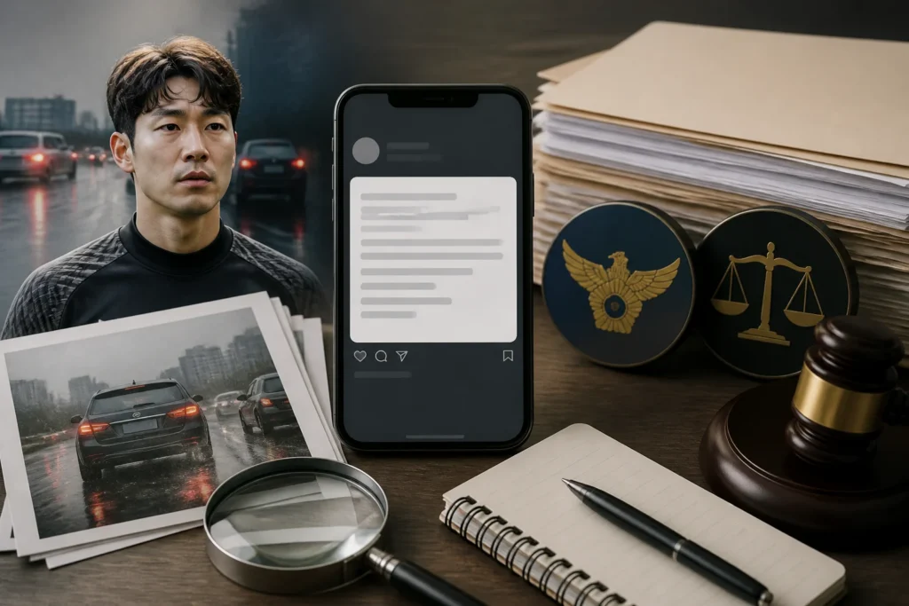 전 국가대표 김영광, 보복 운전 논란에 사과했지만 1차 자료는 제한적 관련 이미지