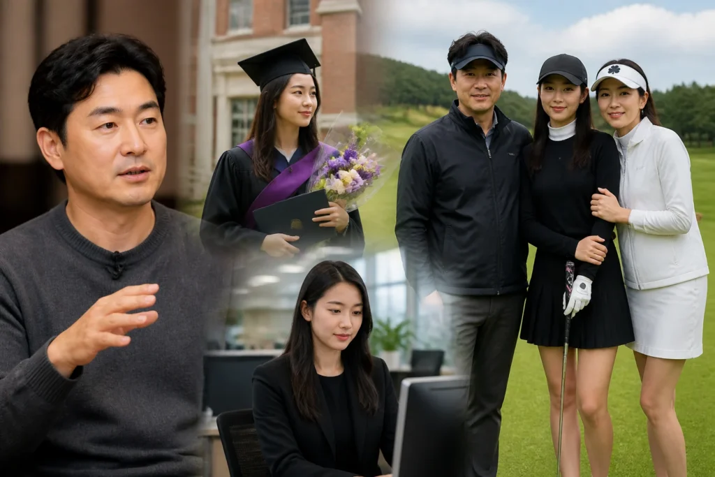 안정환·이혜원 가족 근황: 딸의 '뉴욕대 졸업→국내 취업'과 최근 골프 외출을 한 번에 정리 관련 이미지