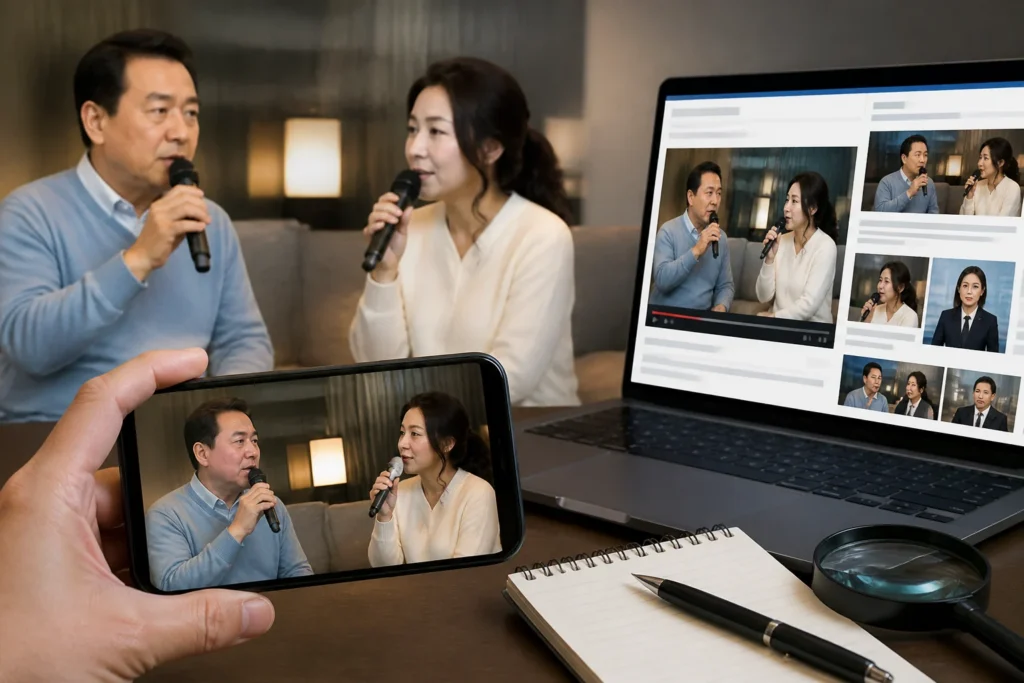 다정한 부부였다…尹부부 듀엣 영상 공개 — 보도 현황과 남은 확인점 관련 이미지