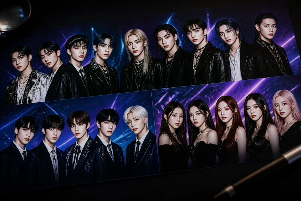 SBS, 12월 24~25일 '2026 가요대전' 1차 라인업 공개 — 스트레이 키즈·투바투·아이브·리센느 포함 관련 이미지