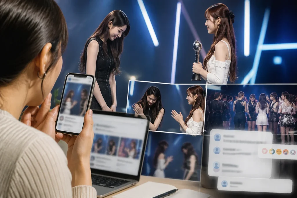 장원영 '꾸벅' 논란 — 짧은 클립이 만든 과장된 해석과 확인해야 할 원본 관련 이미지