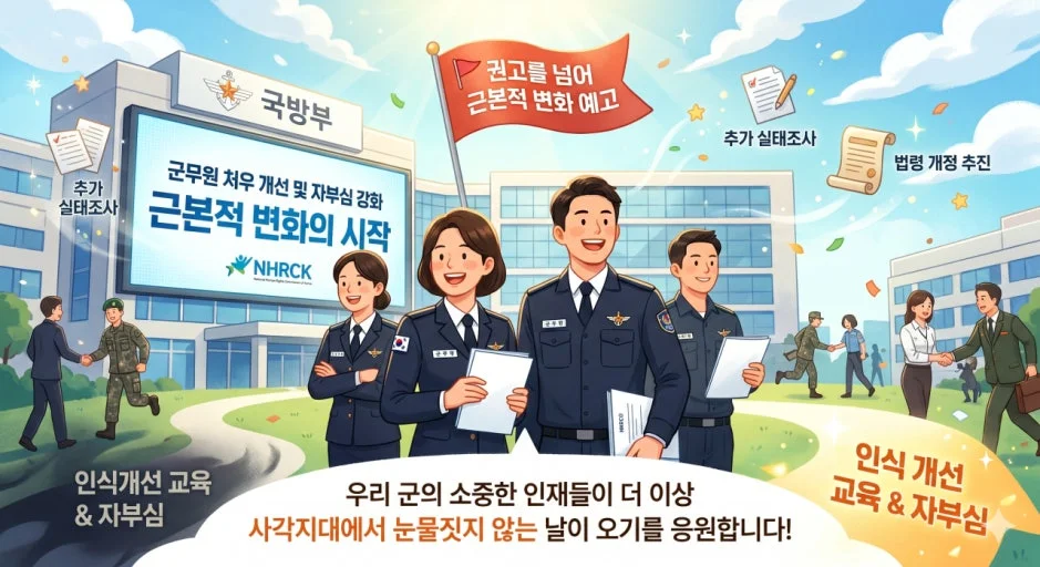 인권위 권고와 국방부 불수용: 격오지 근무 군무원 주거지원 쟁점 정리 관련 이미지