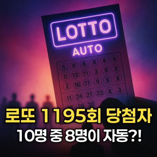 제1245회 로또 1등 10명 모두 자동, 1인당 약 30억 원 지급 관련 이미지