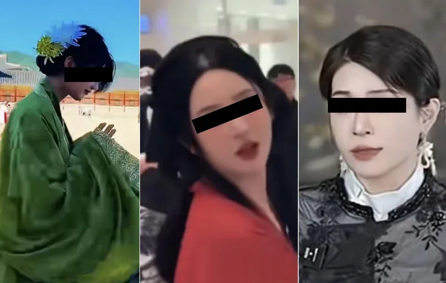 경복궁 배경에 한푸 입은 인플루언서 게시물, 언론 보도는 있으나 원링크는 불명확 관련 이미지