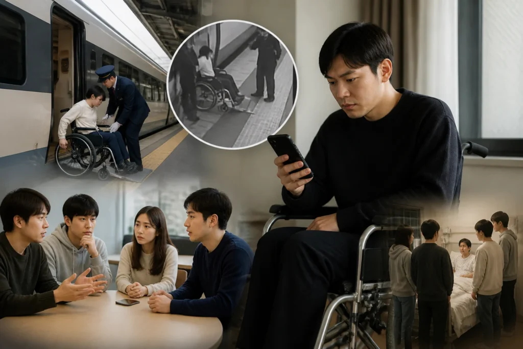 박위 KTX 낙상 영상 공개 뒤 역풍…동창들 '제발 적당히 해라' 발언과 병문안 주장 정리 관련 이미지