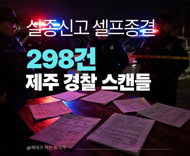 ‘실종 셀프 종결’ 의혹 제주 경찰 석방과 유족 대응 — 지금까지 확인된 사실과 향후 절차