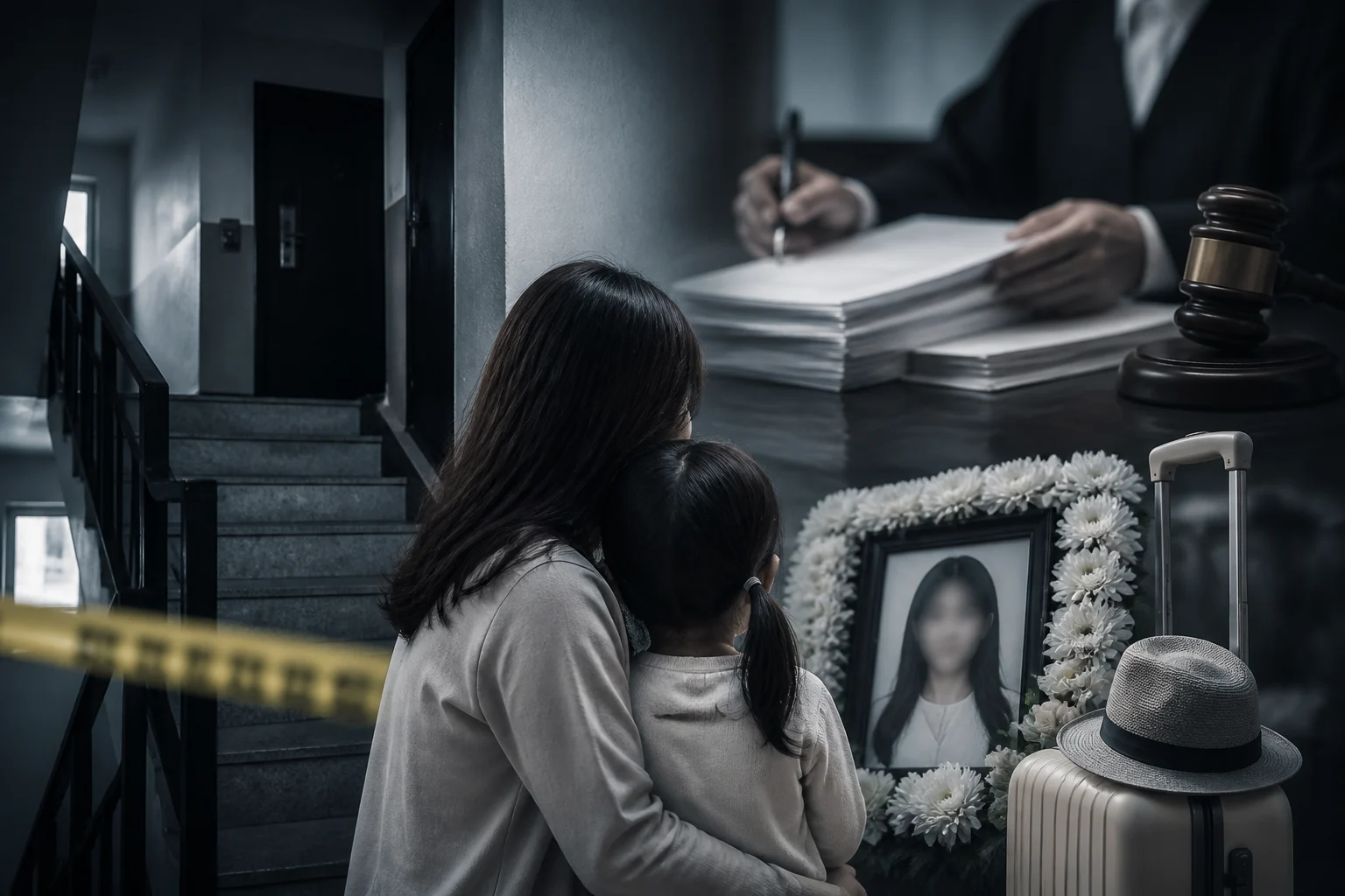 이혼 소송 중 아내 살해 사건 — 반복 신고·임시보호에도 소송 절차서 주소 노출 정황
