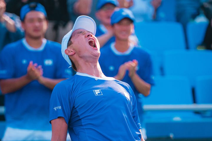 권순우·정현, 데이비스컵 첫날 나란히 역전승…한국 2-0 리드 — 복식이 승부 갈라놓는다 관련 실제 이미지