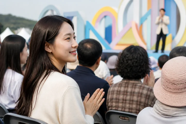 소녀시대 유리, '전국노래자랑' 객석 포착 — 초대가수 아닌 관람객 모습이 공식 채널로 공개돼 화제