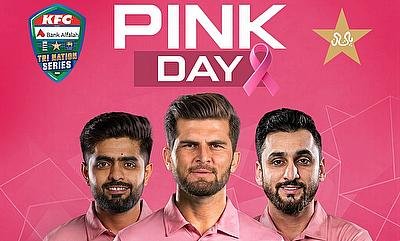PCB, 10월 25일 라호르 ODI를 'Breast Cancer Awareness Day'로 지정 — 경기장 핑크화·현장 검진 진행 관련 이미지